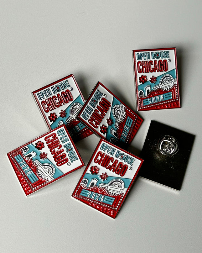 Open House Chicago 2026 Enamel Pin