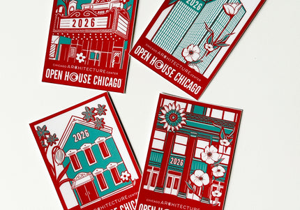 Open House Chicago 2026 Assorted Sticker