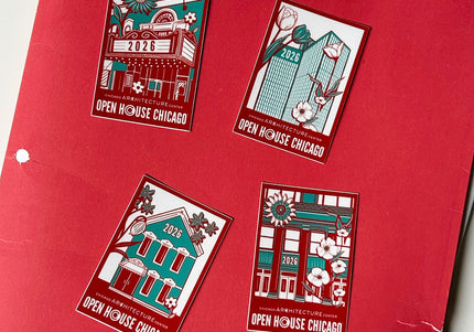 Open House Chicago 2026 Assorted Sticker