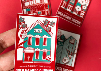 Open House Chicago 2026 Assorted Sticker