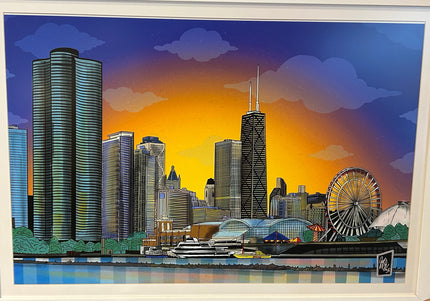 Summer Lovin' Chicago 24x36 Art Print