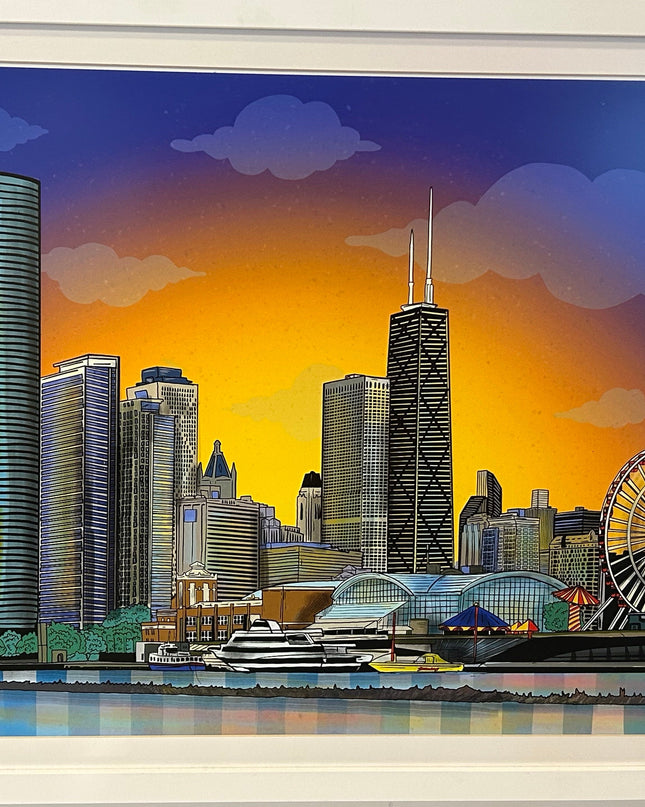 Summer Lovin' Chicago 24x36 Art Print