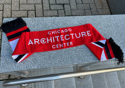 CAC Logo Knit Scarf