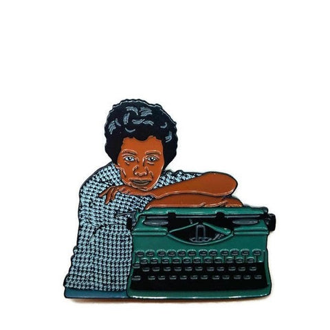 Lorraine Hansberry Enamel Pin