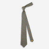 FLW Midway Gardens Facia Stone Tie - Blue