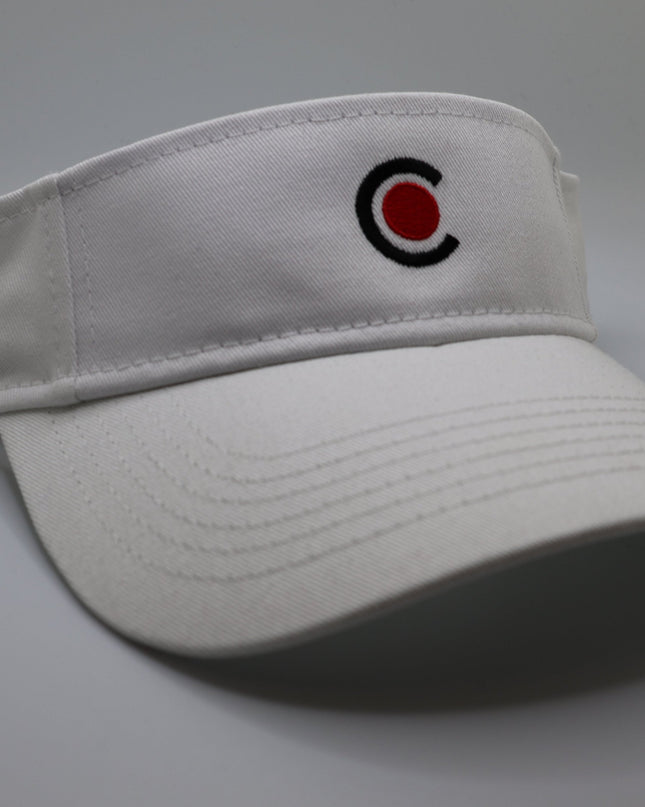 CAC Logo Visor White