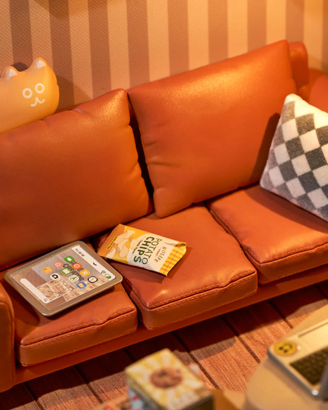 DIY Cozy Living Lounge Miniature House