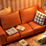 DIY Cozy Living Lounge Miniature House