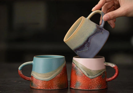 Mountain Wilderness Coffee Cup- AZURE