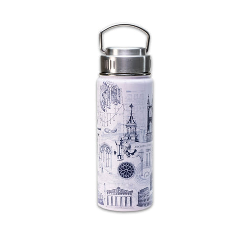 Architecture Stainless Steel Water Bottle