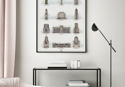 Art Deco of Chicago Print - 11 x 14 inches