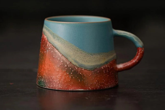 Mountain Wilderness Coffee Cup- AZURE