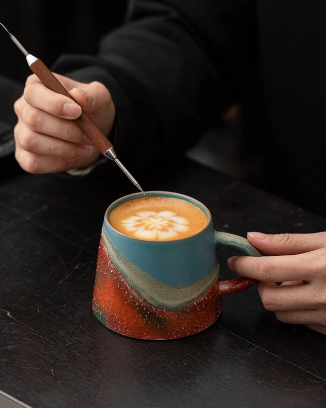 Mountain Wilderness Coffee Cup- AZURE