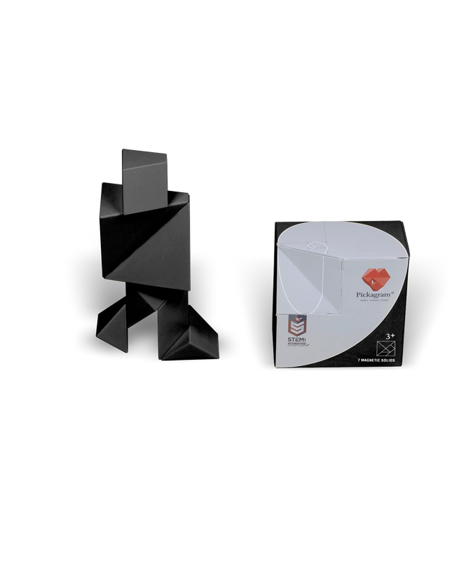 Pickagram 3D Art Puzzle - Black