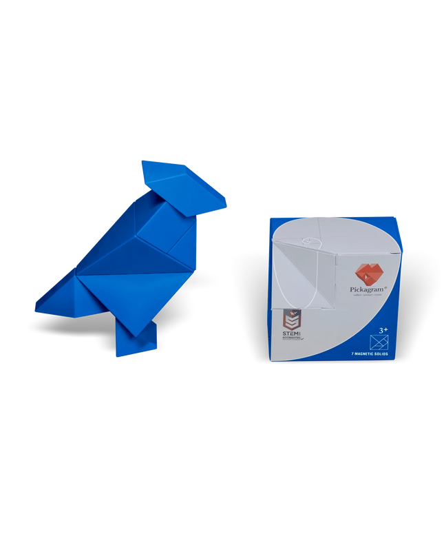 Pickagram 3D Art Puzzle - Blue