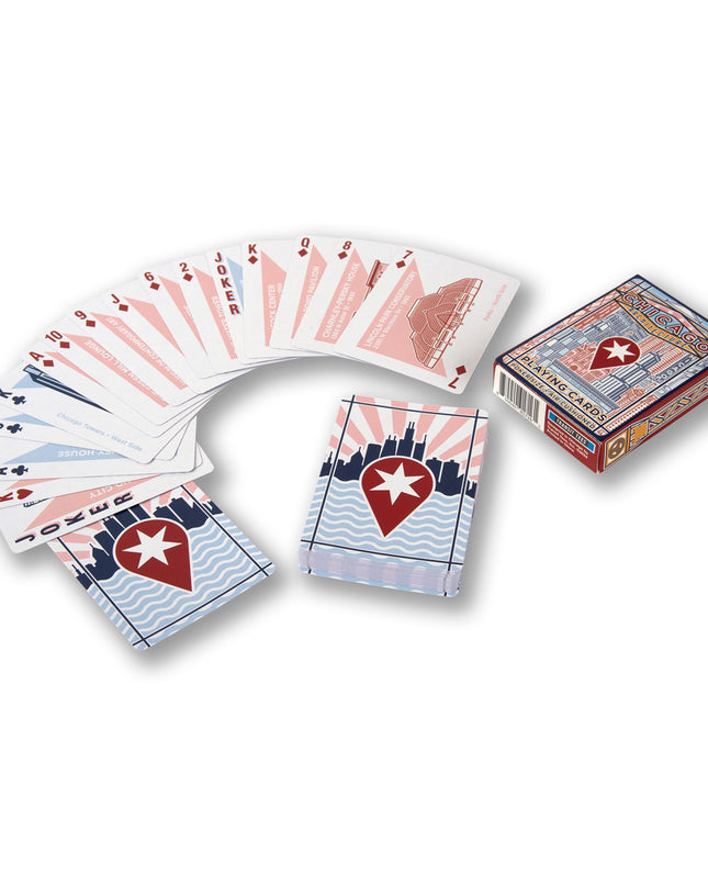 Chicago Architecture Playing Cards by Transit Tees