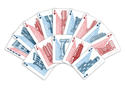 Chicago Architecture Playing Cards by Transit Tees