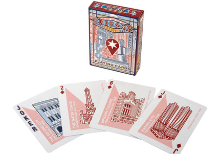 Chicago Architecture Playing Cards by Transit Tees