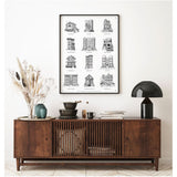 A Guide To Chicago Home Styles Print - 11 x 14 inches