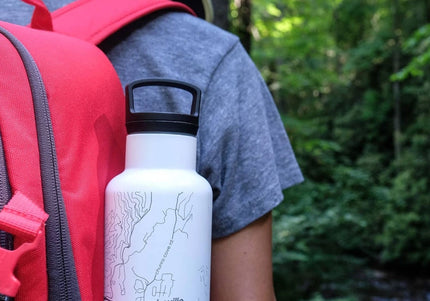 Chicago Map Insulated Water Bottle