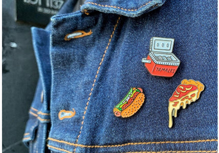 Deep Dish Pizza Enamel Pin