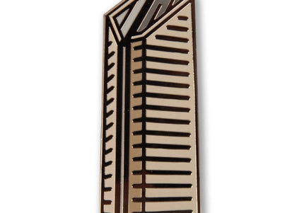 Diamond Building Enamel Pin
