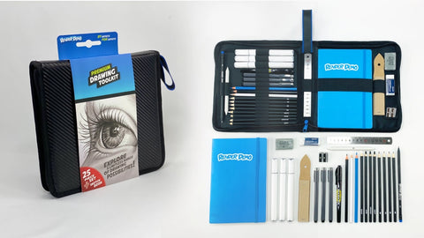 Premium 26 Piece Drawing Tool Kit