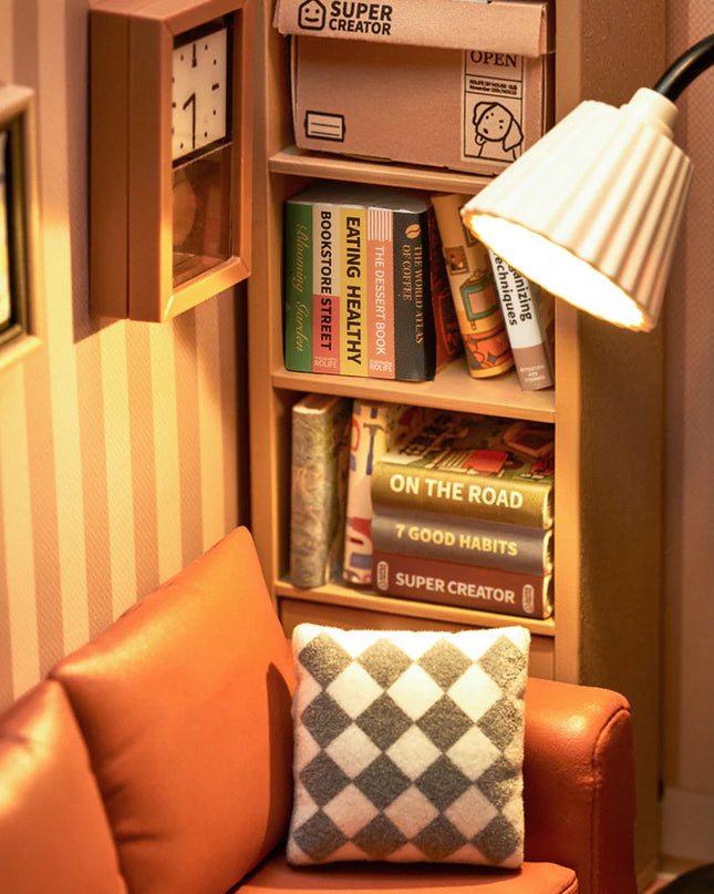 DIY Cozy Living Lounge Miniature House