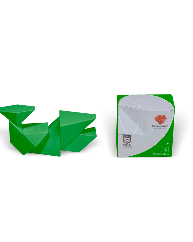 Pickagram 3D Art Puzzle - Green