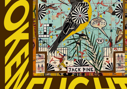 SIGNED Broken Flight- Tony Fitzpatrick Poster