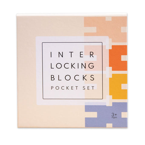 Interlocking Blocks Pocket Set