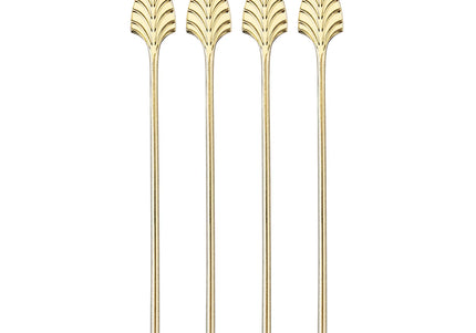 Belmont: Gold Art Deco Cocktail Picks