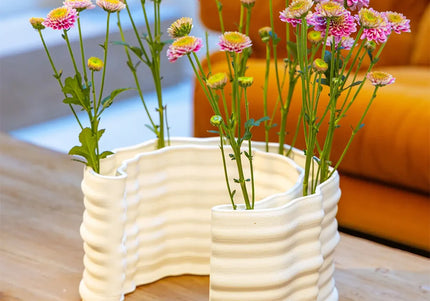 3D Ceramic Drip Vase
