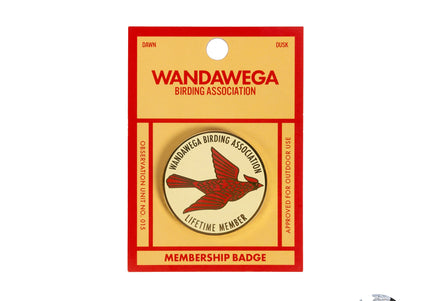 Enamel Cardinal Membership Badge
