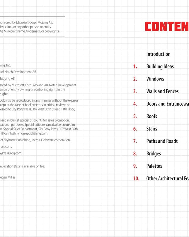 Minecraft Architect The Builder's Idea Book
