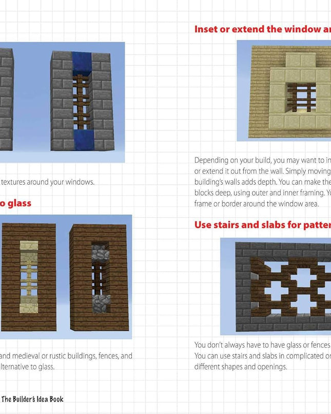 Minecraft Architect The Builder's Idea Book