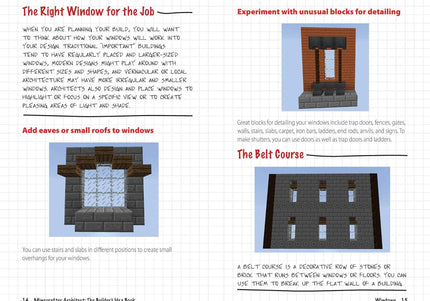 Minecraft Architect The Builder's Idea Book