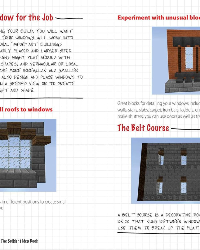 Minecraft Architect The Builder's Idea Book