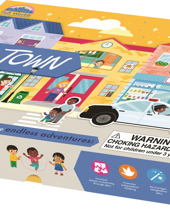 Felt Words: My Town