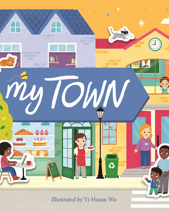 Felt Words: My Town