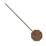 Octagon Portable Desk Light in Walnut