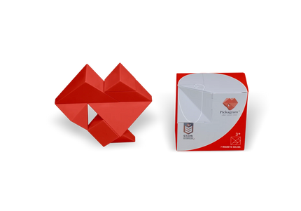 Pickagram 3D Art Puzzle - Red