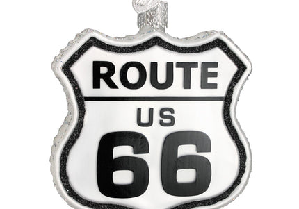 Historic Route 66 Sign Ornament