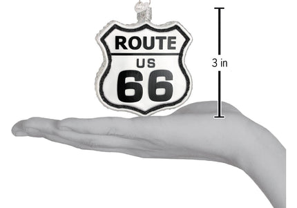 Historic Route 66 Sign Ornament