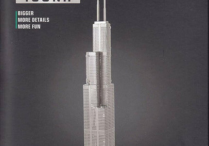 Willis Tower - 3D Metal Model Kit