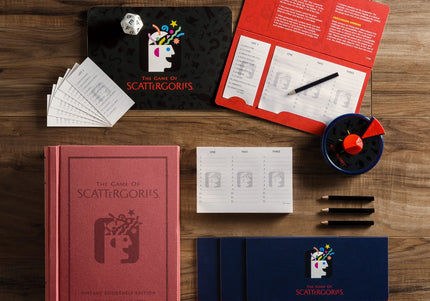 Scattergories Vintage Bookshelf Board Game