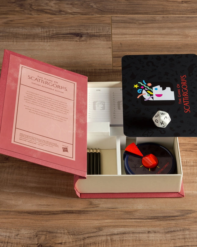 Scattergories Vintage Bookshelf Board Game