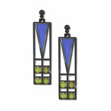 FLW Light Screen Earring Blue and Green