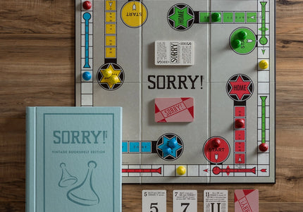 Sorry! Vintage Bookshelf Board Game