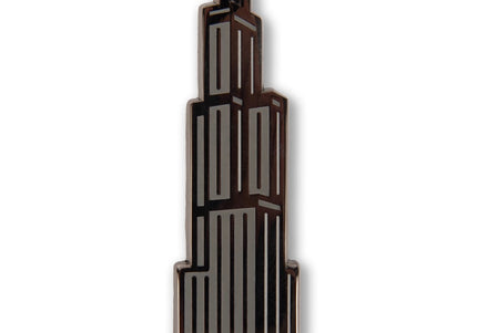 Chicago's Tallest Tower Enamel Pin